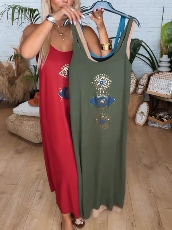 Kresha | Damen Handgelenkkleid mit Rundhalsausschnitt