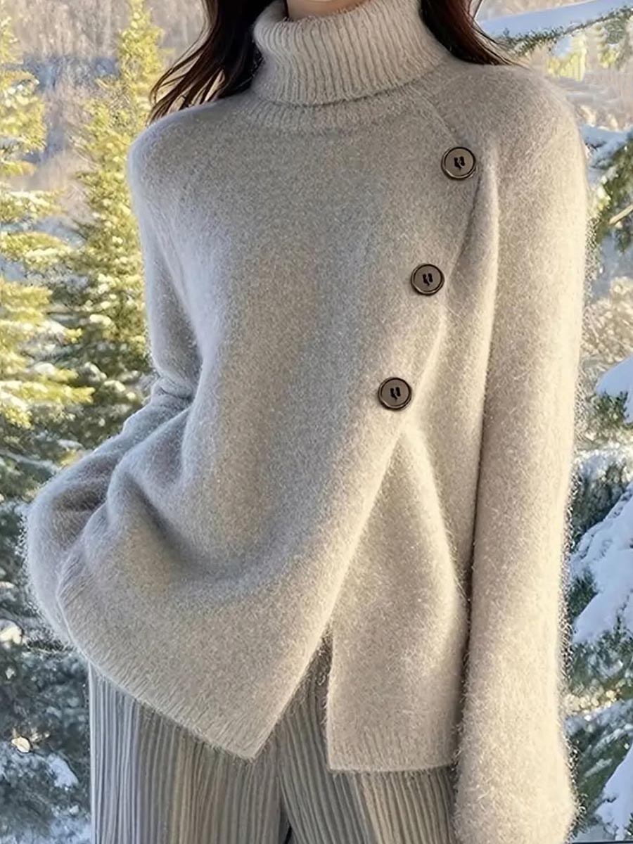 Harmisa | Locker sitzender Rollkragenpullover