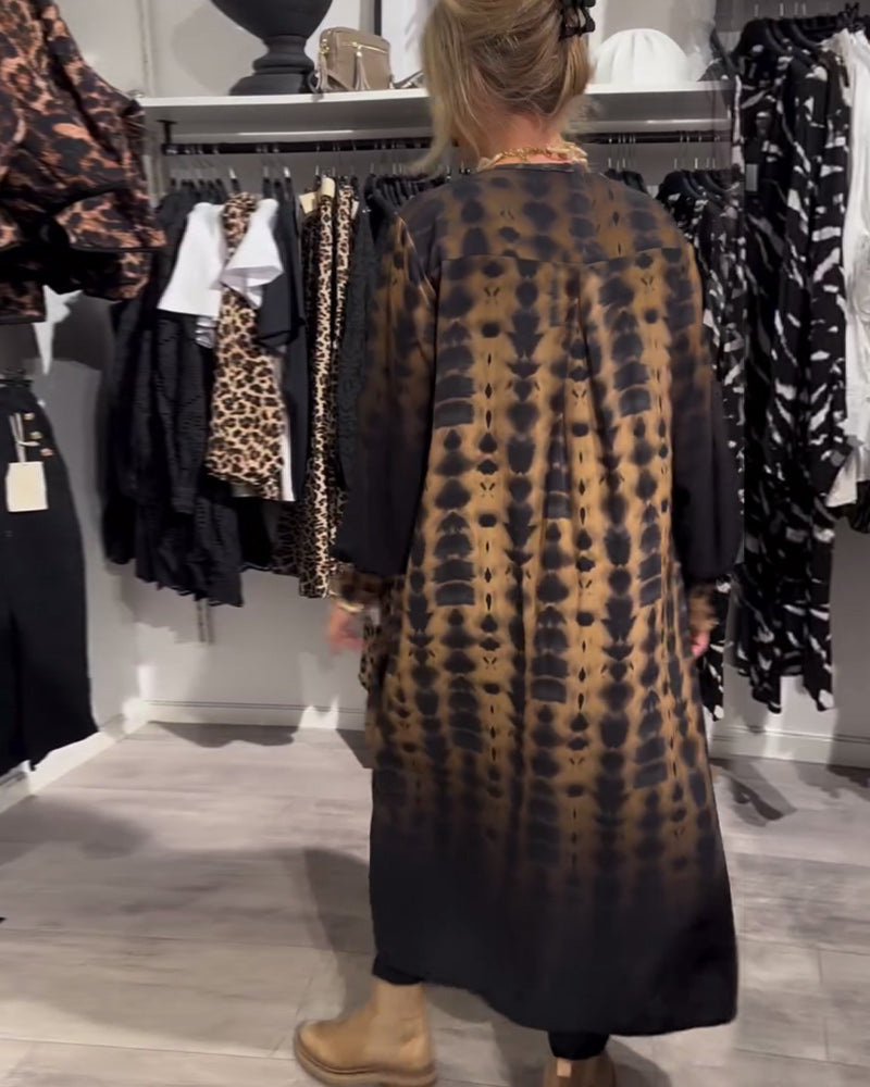 Alaina | Elegantes langärmeliges Kleid für Damen