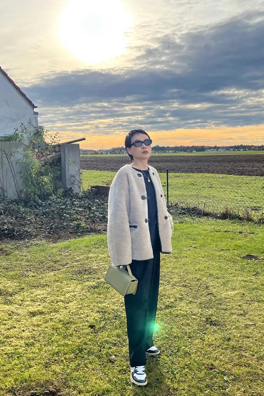 Liana™ - Eleganter Kunstpelz-Mantel