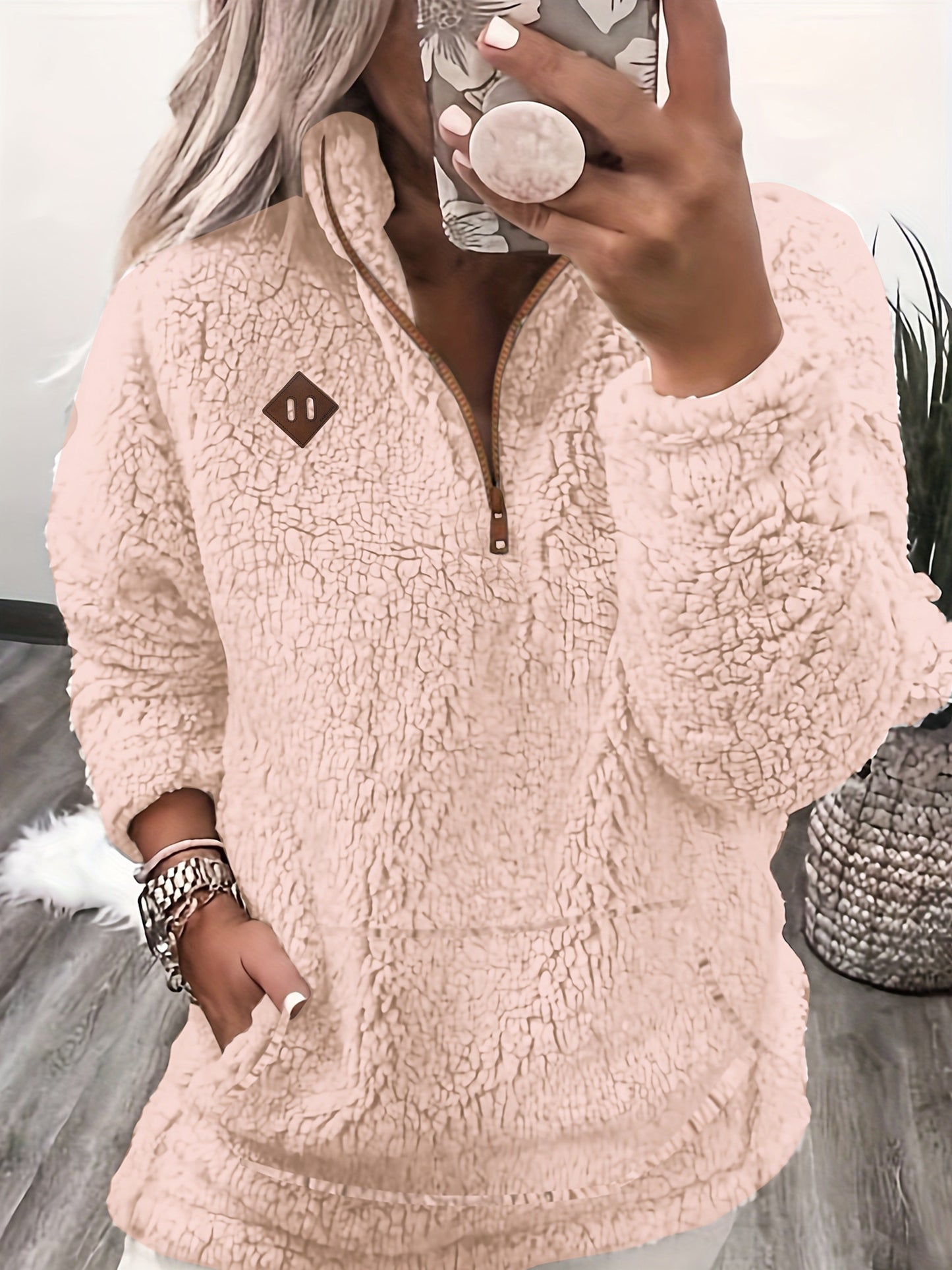 Riley™ | Lässiger Zip-Pullover im modernen Design