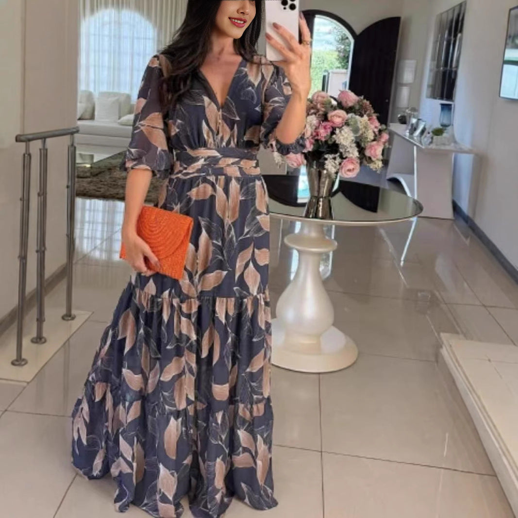 Bethany | luftiges Sommerkleid in Midi-Länge