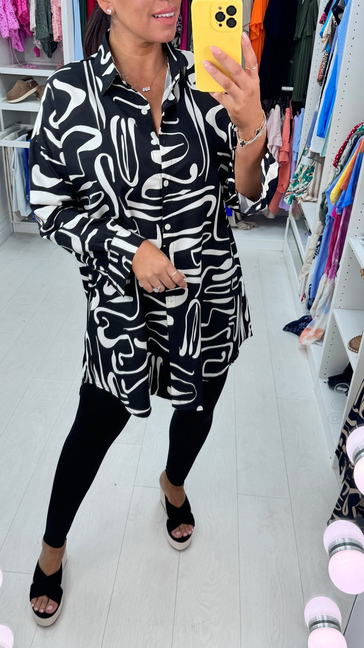 Roane | Langarmhemd mit Aufschlägen für Frauen