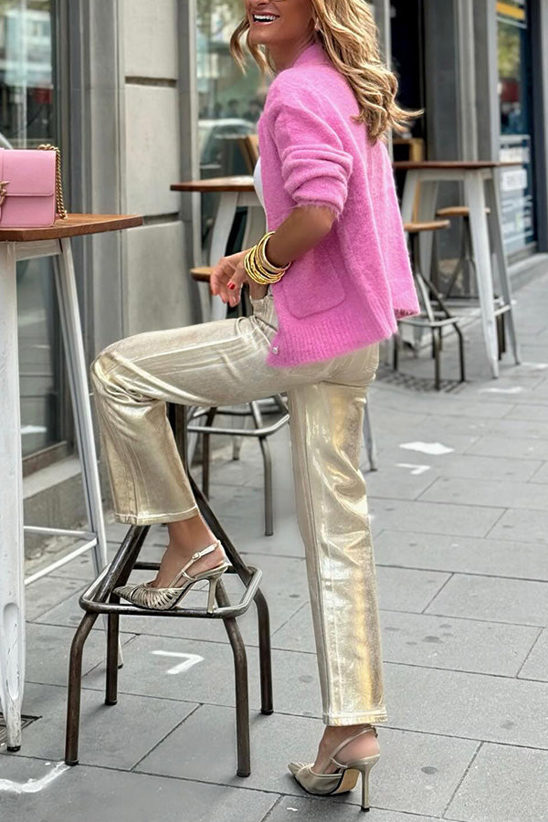 Lilian | Vintage-inspirierter Rosen-Strickpullover