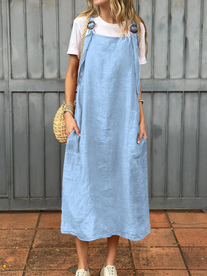 Lina | lässiges Damen-Outfit aus natürlichem Leinen und Baumwolle.