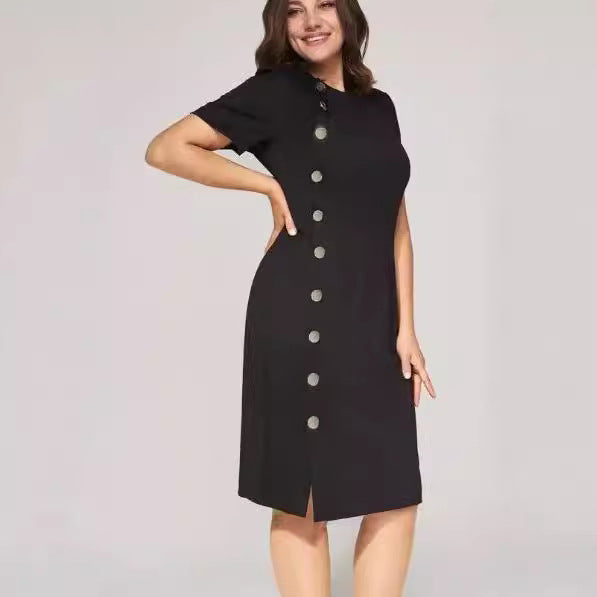 Rachel | Elegantes Kleid mit Rundhalsausschnitt