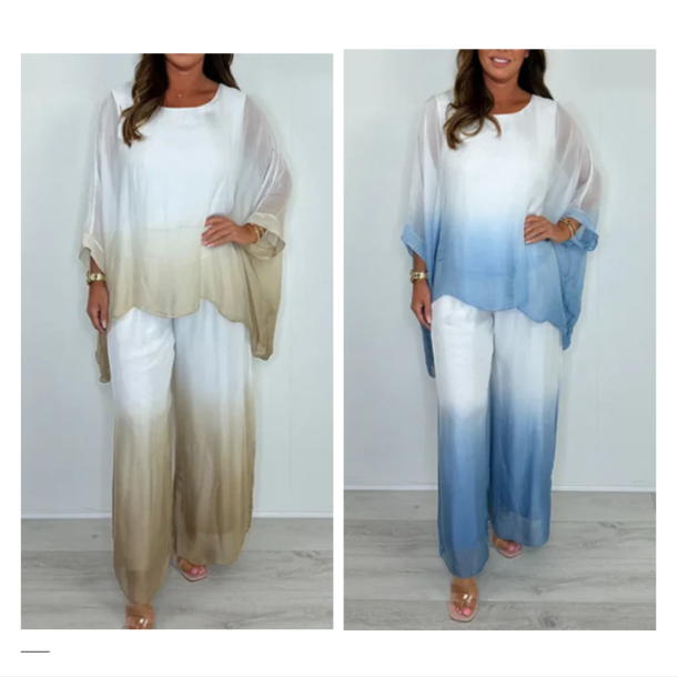 Dula | Zweiteiliges Gradientenkleid