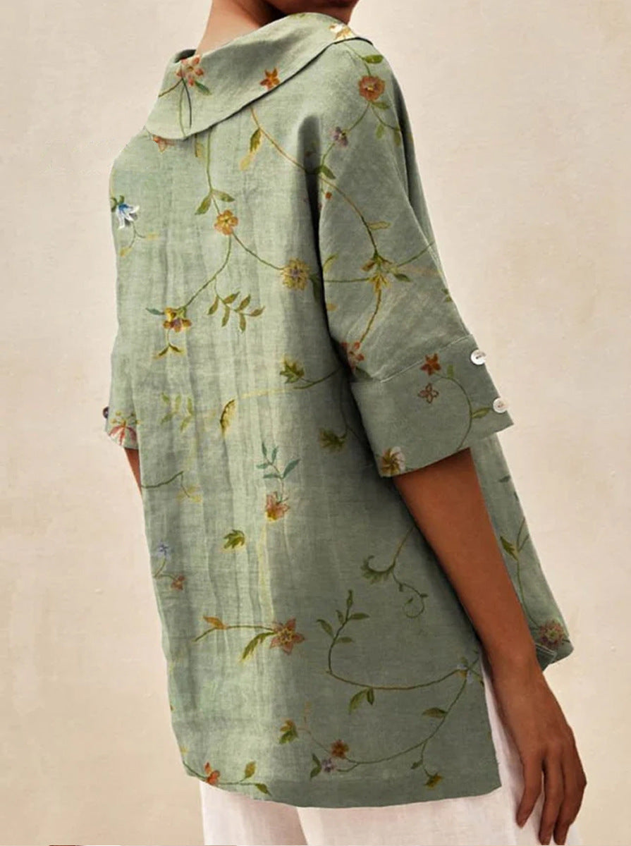 Leah | stilvolles Leinenoberteil für Damen