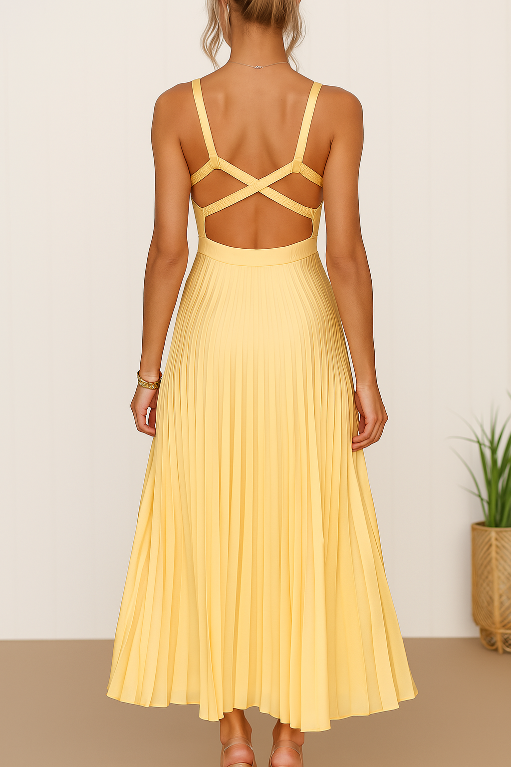 Karsyn | feminines Kleid inspiriert vom Sonnenuntergang