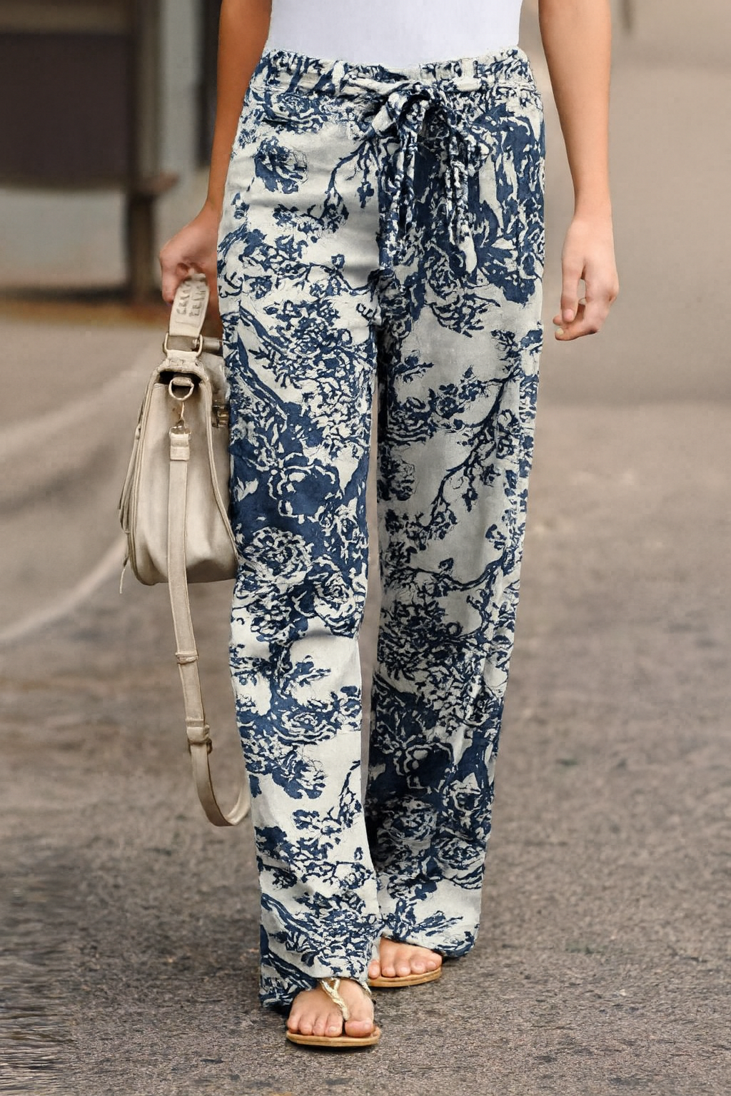 Adeline™ | Lässige Bohemian-Hose mit weitem Schnitt