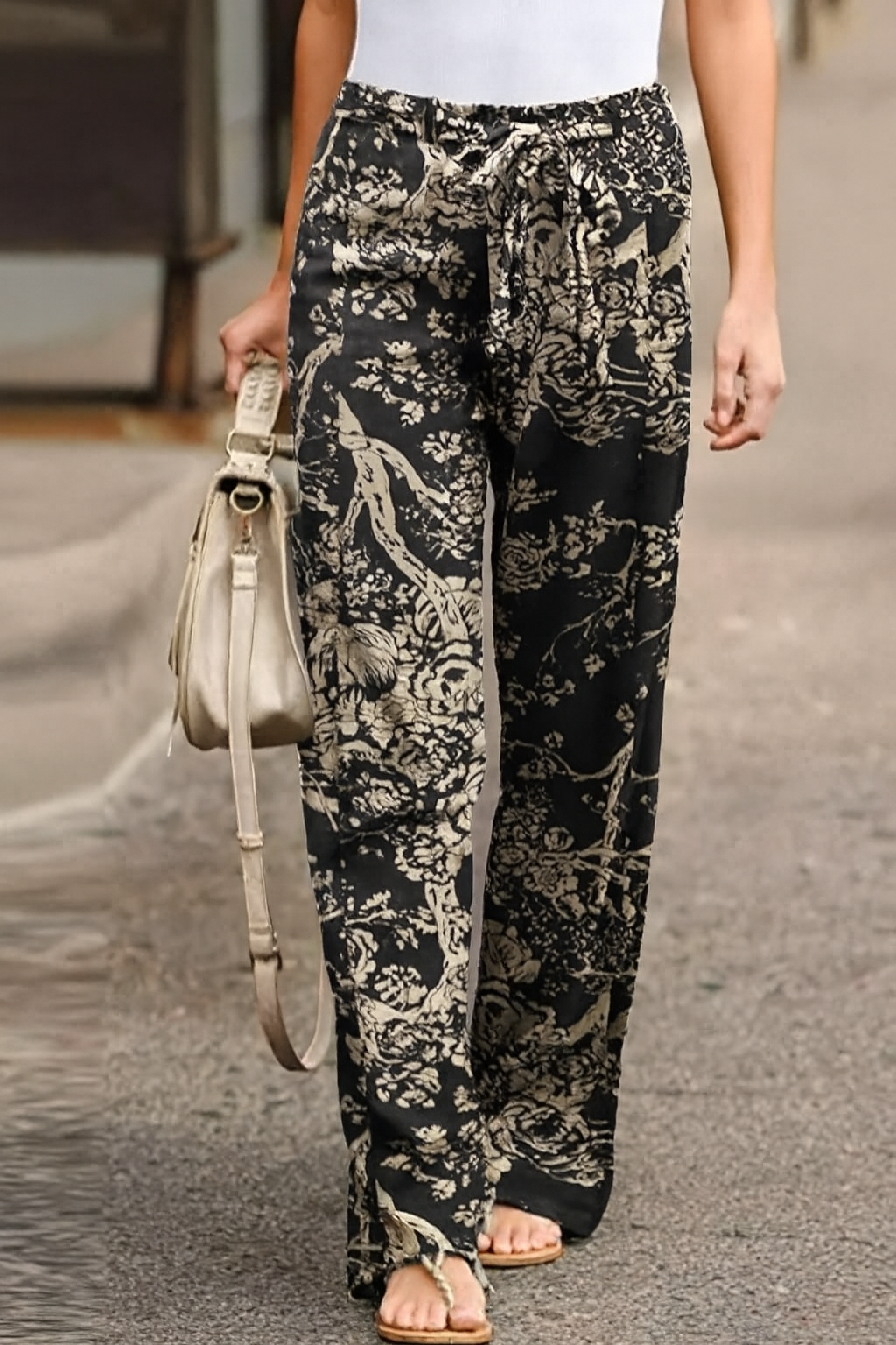 Adeline™ | Lässige Bohemian-Hose mit weitem Schnitt