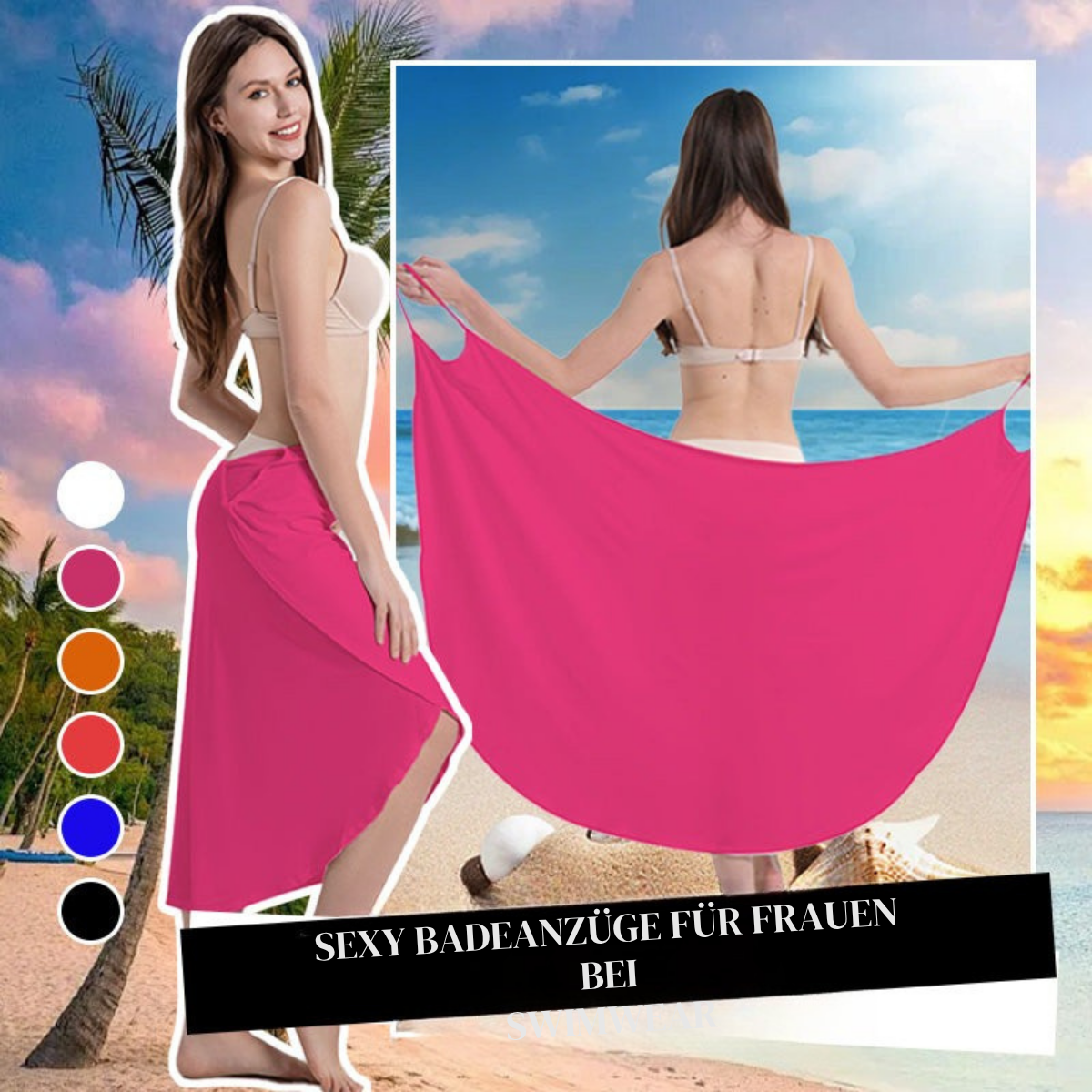 Leslie™ | Strandkleid für Damen zum Überziehen