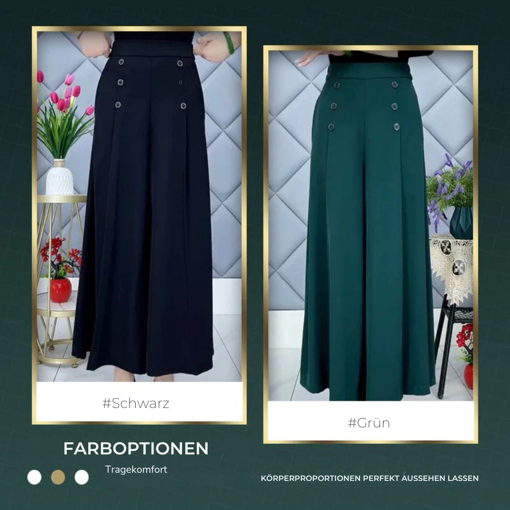 Bonnie | Elegante Faltenhose für Damen