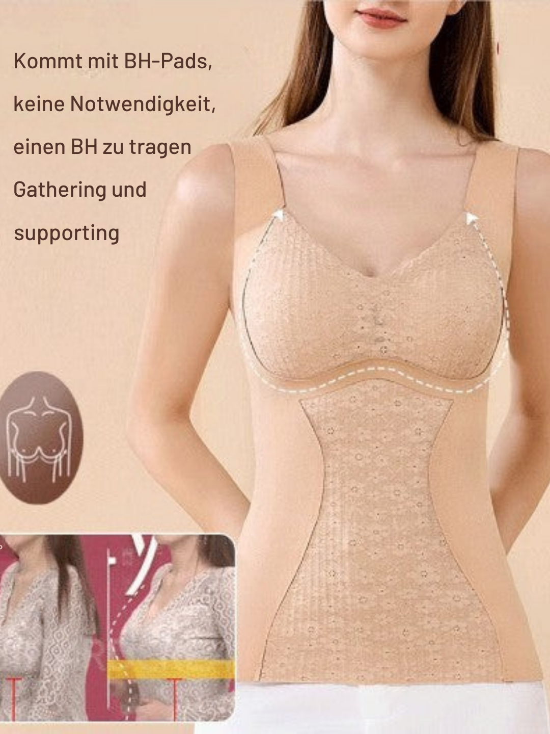 Blaire | Beheizte Taillenschutzweste für Damen