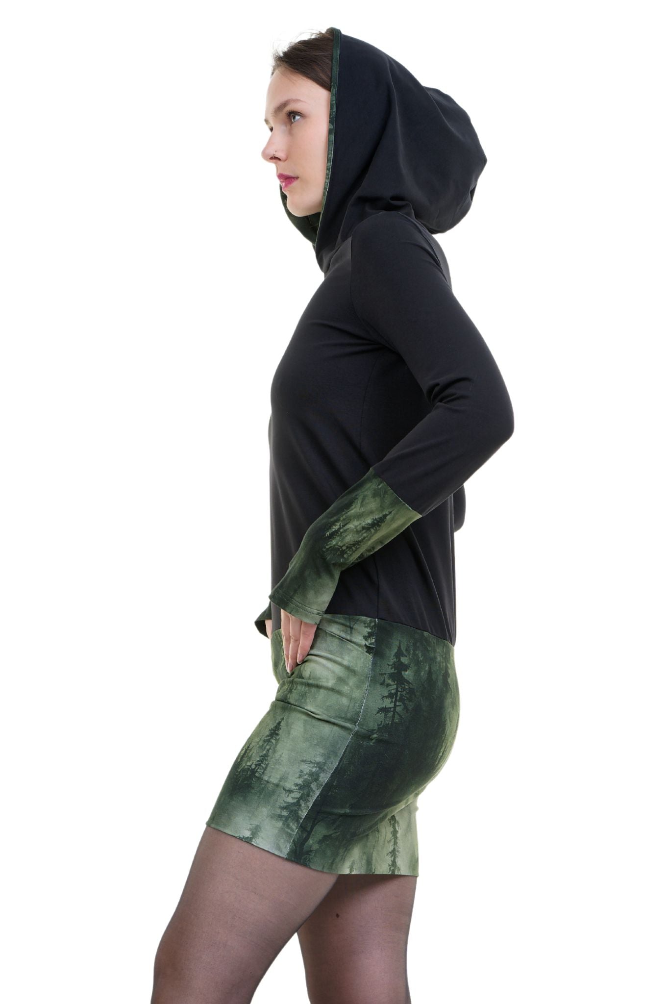 Shiara | Hoodie-Kleid Winterzauber