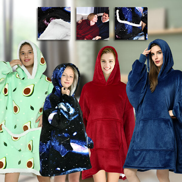 Hyzela | Oversize Decken-Hoodie