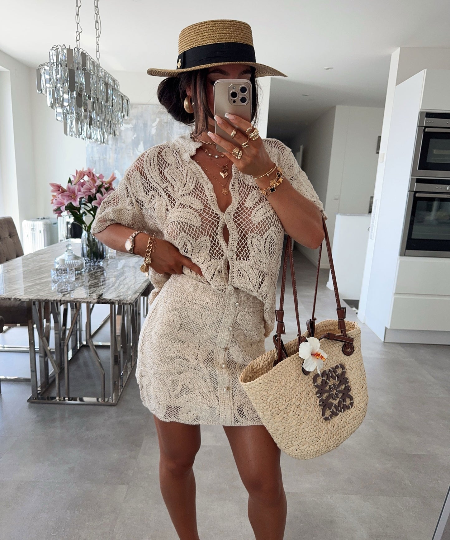 Elaina™ | Stylische Damen-Häkelbluse im Boho-Look