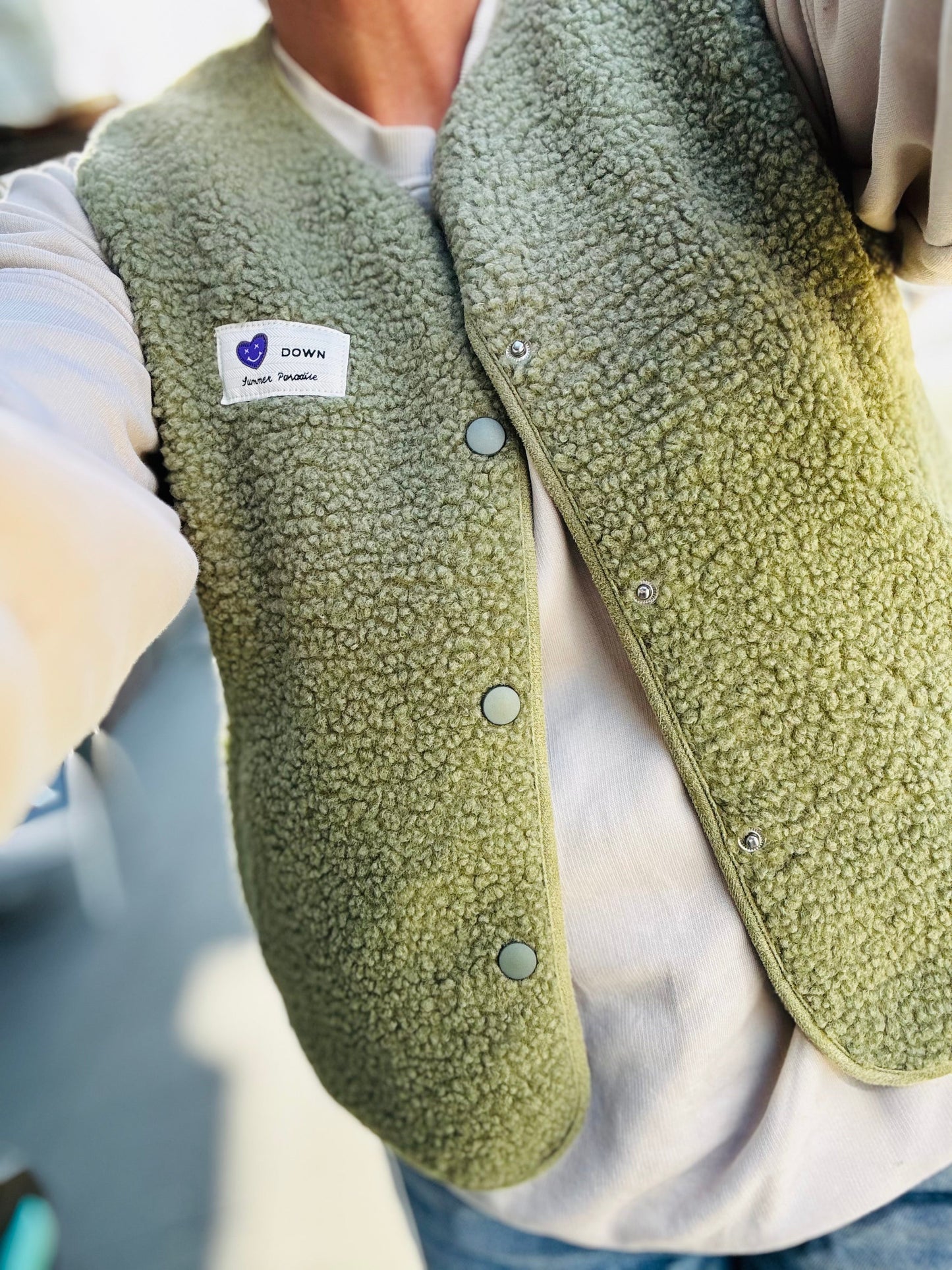 Heddy | Weste mit Herzsmile-Patch