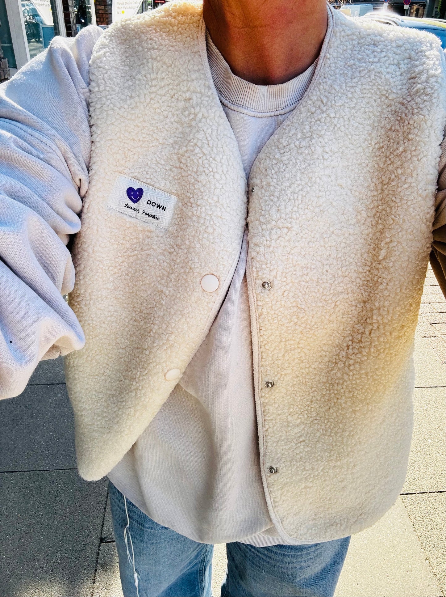 Heddy | Weste mit Herzsmile-Patch