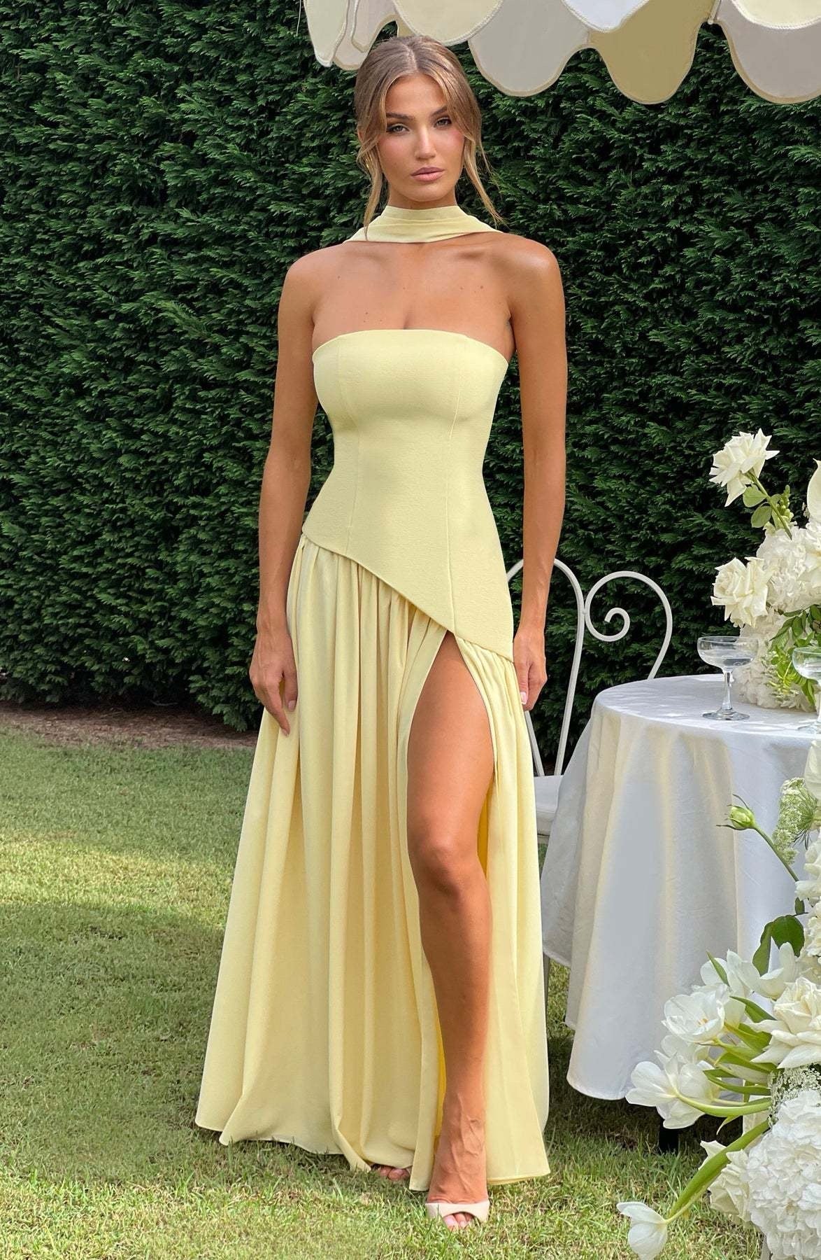 Jolie | elegantes Maxikleid für Damen