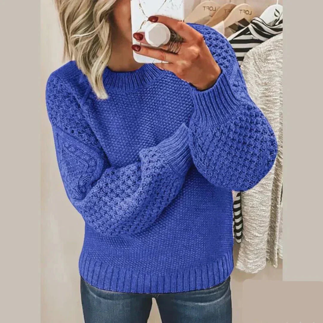 Kelly | Klassischer Wollpullover