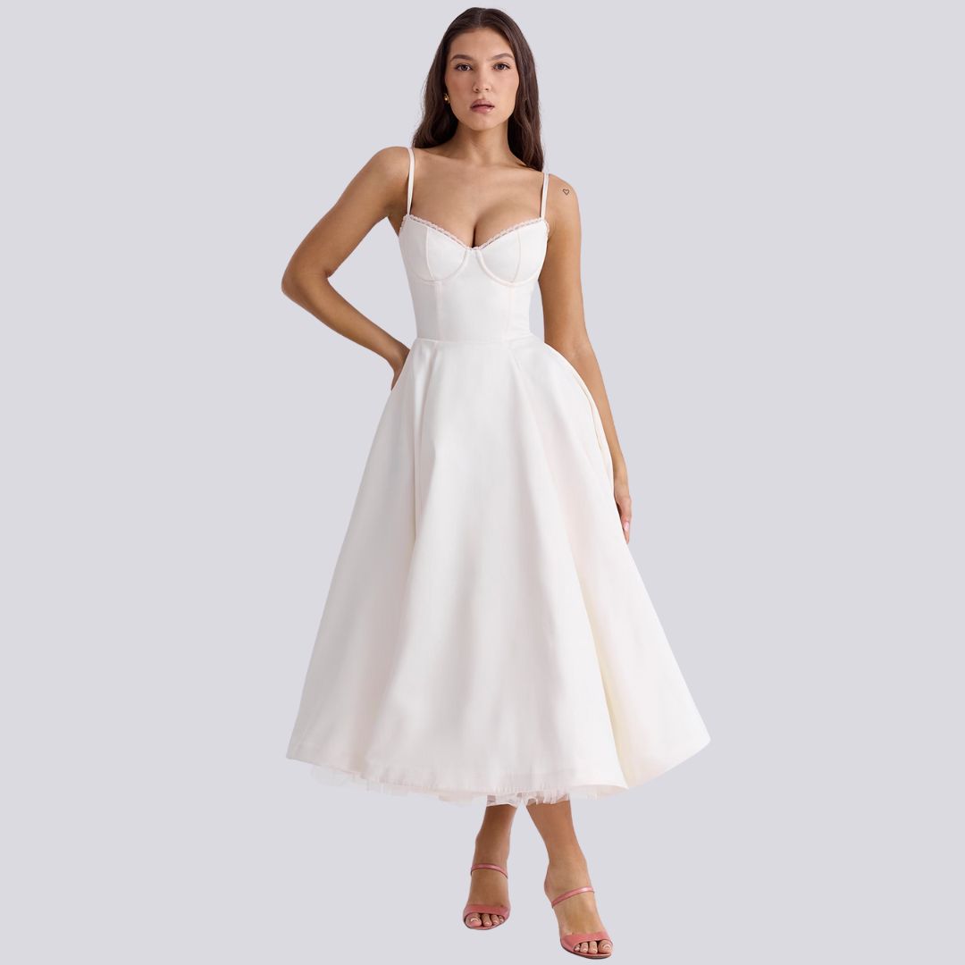 Laurhea | Feminines Maxikleid mit elegantem Schnitt