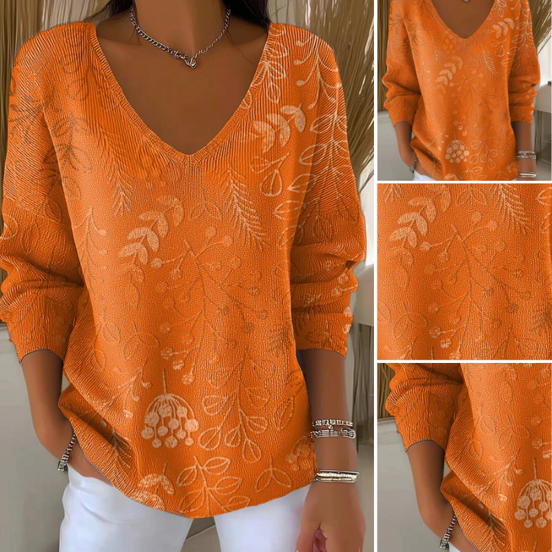 Cataleya™ | Modischer Pullover für Damen mit V-Ausschnitt