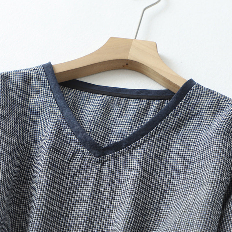 Adelly | Feminines Kleid aus Naturleinen