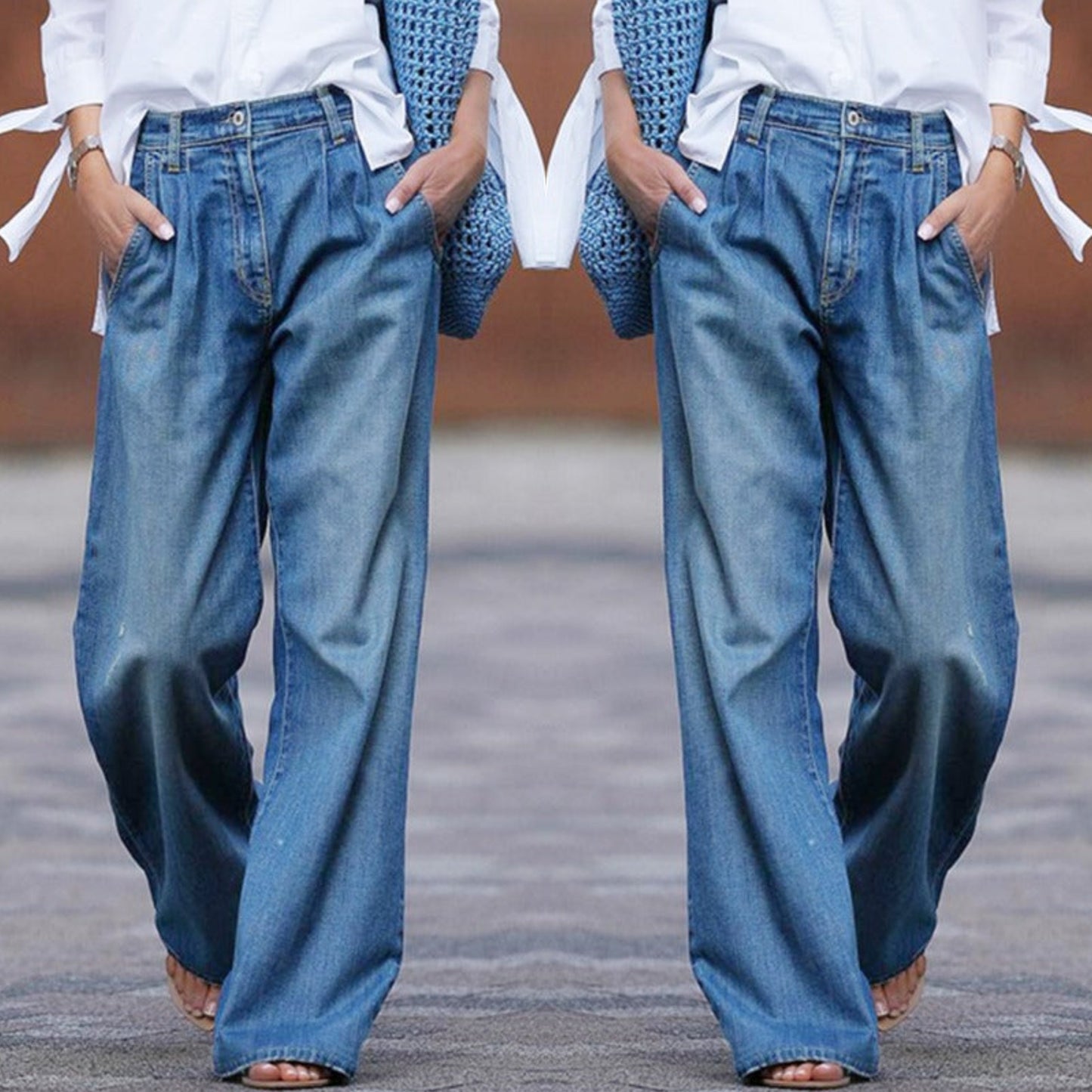 Paula | Retro-Denim Hose