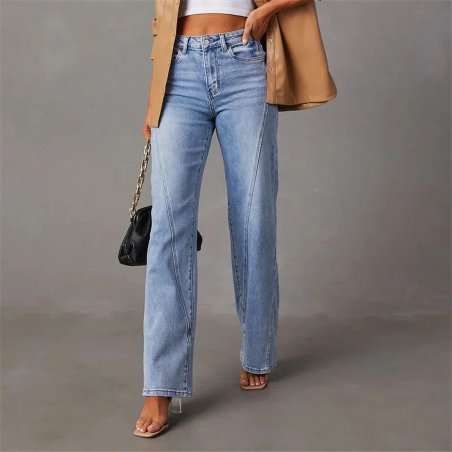 Maddy | Lässige High-Waist-Jeans im Loose Fit