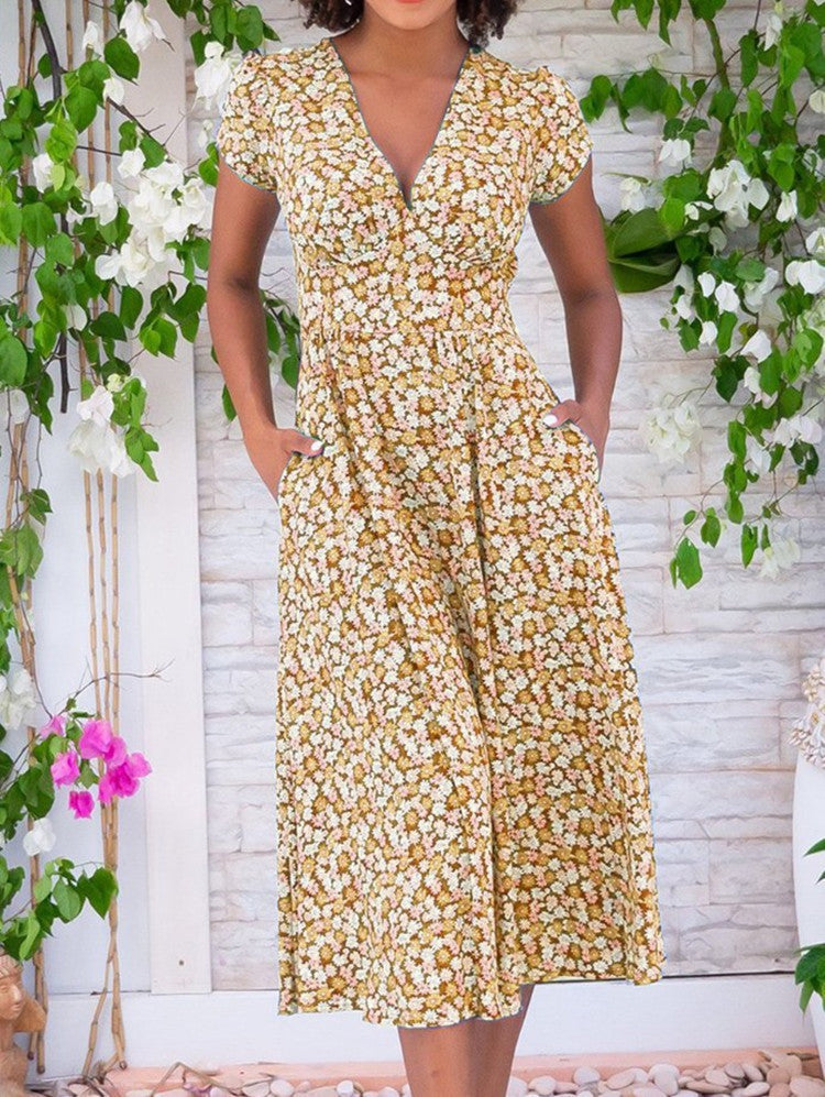 Fiena | Midikleid mit Knopfleiste