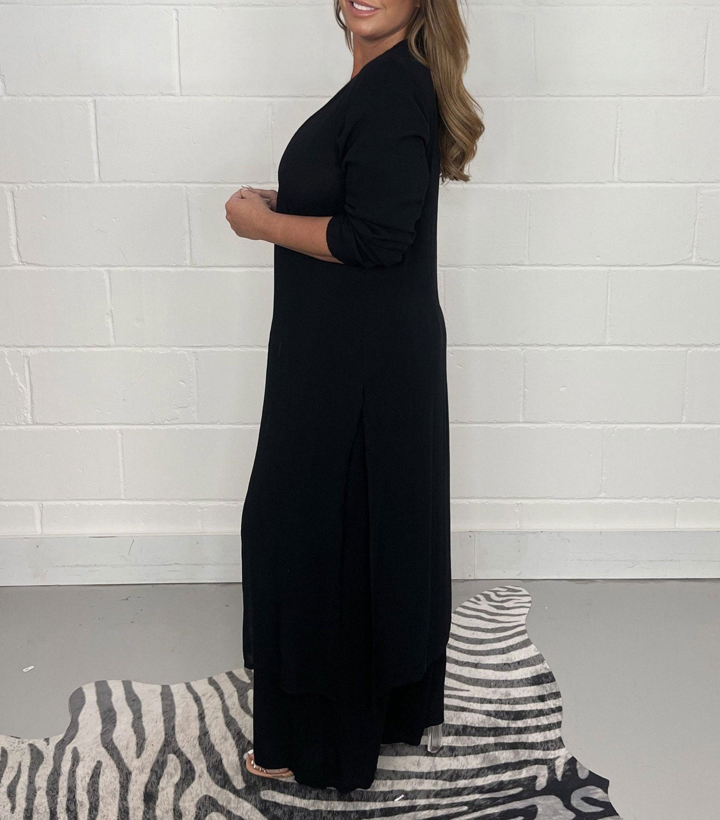 Mimossa | Lässiges Zweiteiler-Set mit V-Ausschnitt