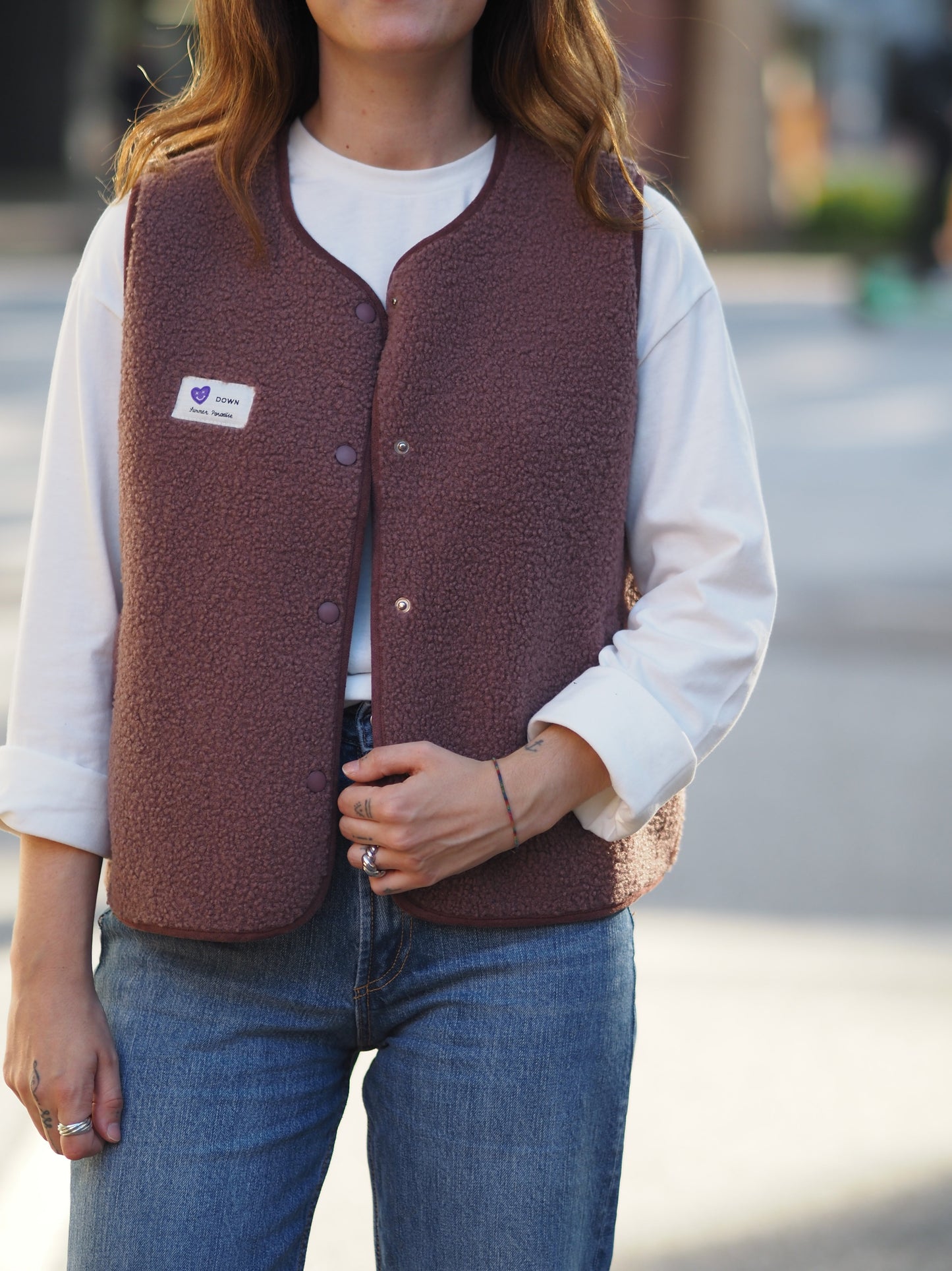 Heddy | Weste mit Herzsmile-Patch