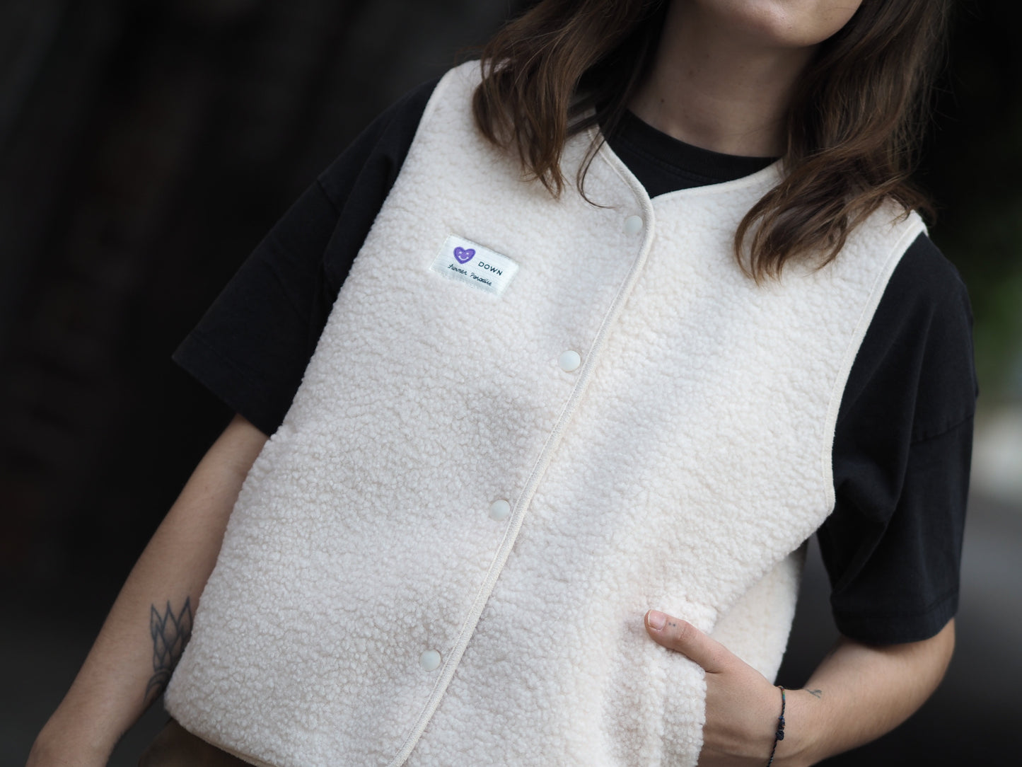 Heddy | Weste mit Herzsmile-Patch