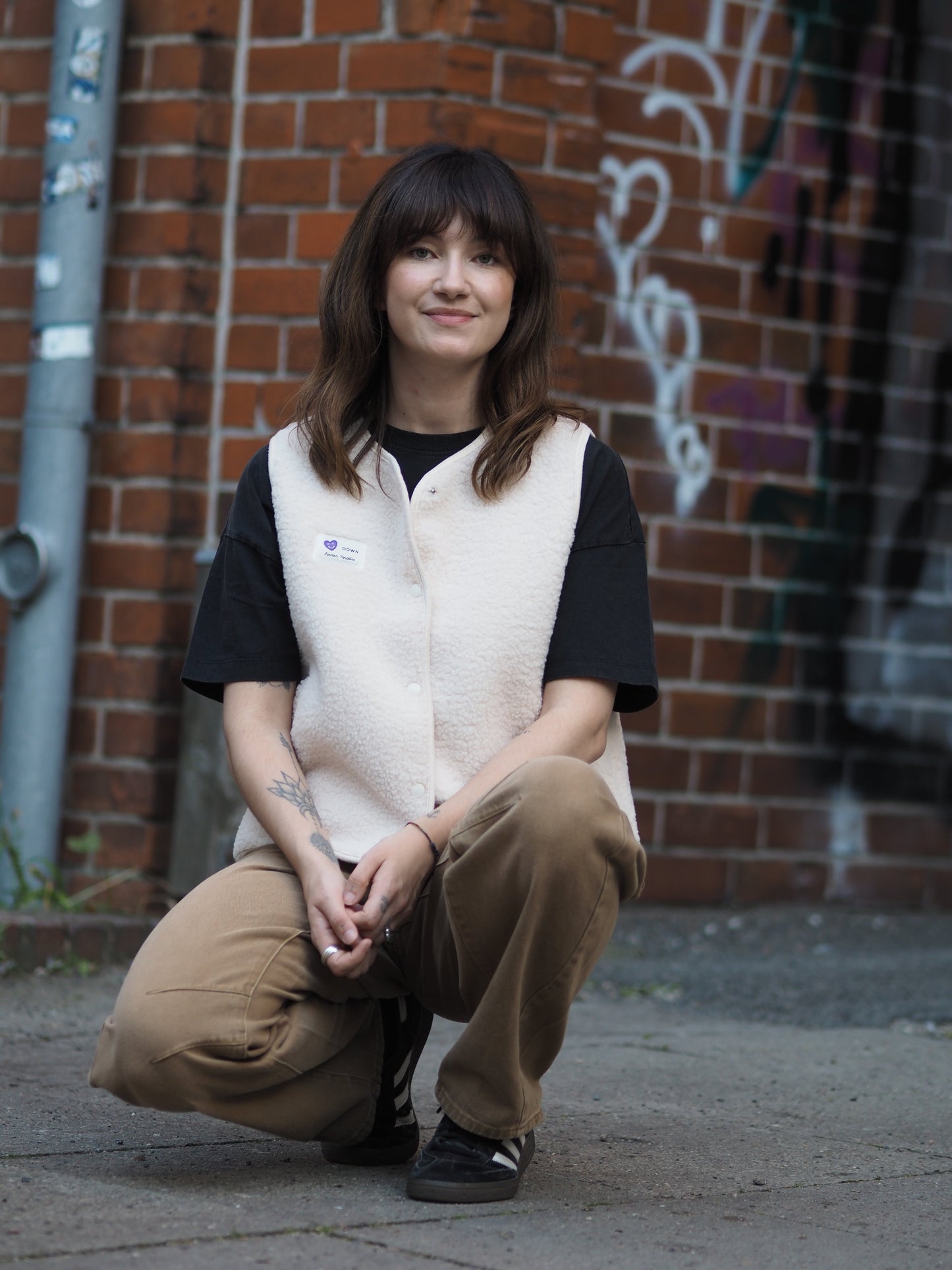 Heddy | Weste mit Herzsmile-Patch