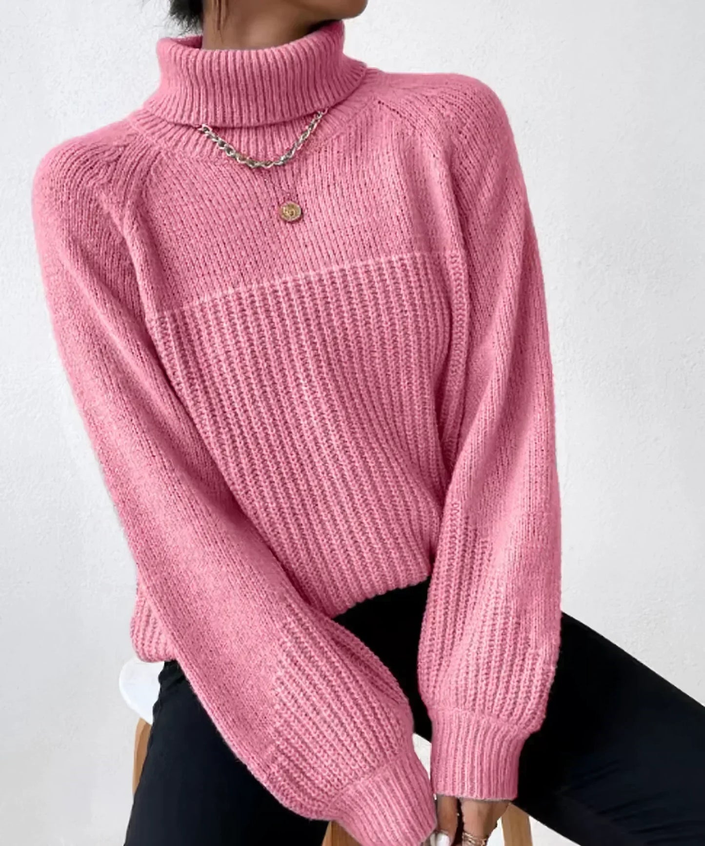 Cherrie | Warmer Strick-Rollkragenpullover
