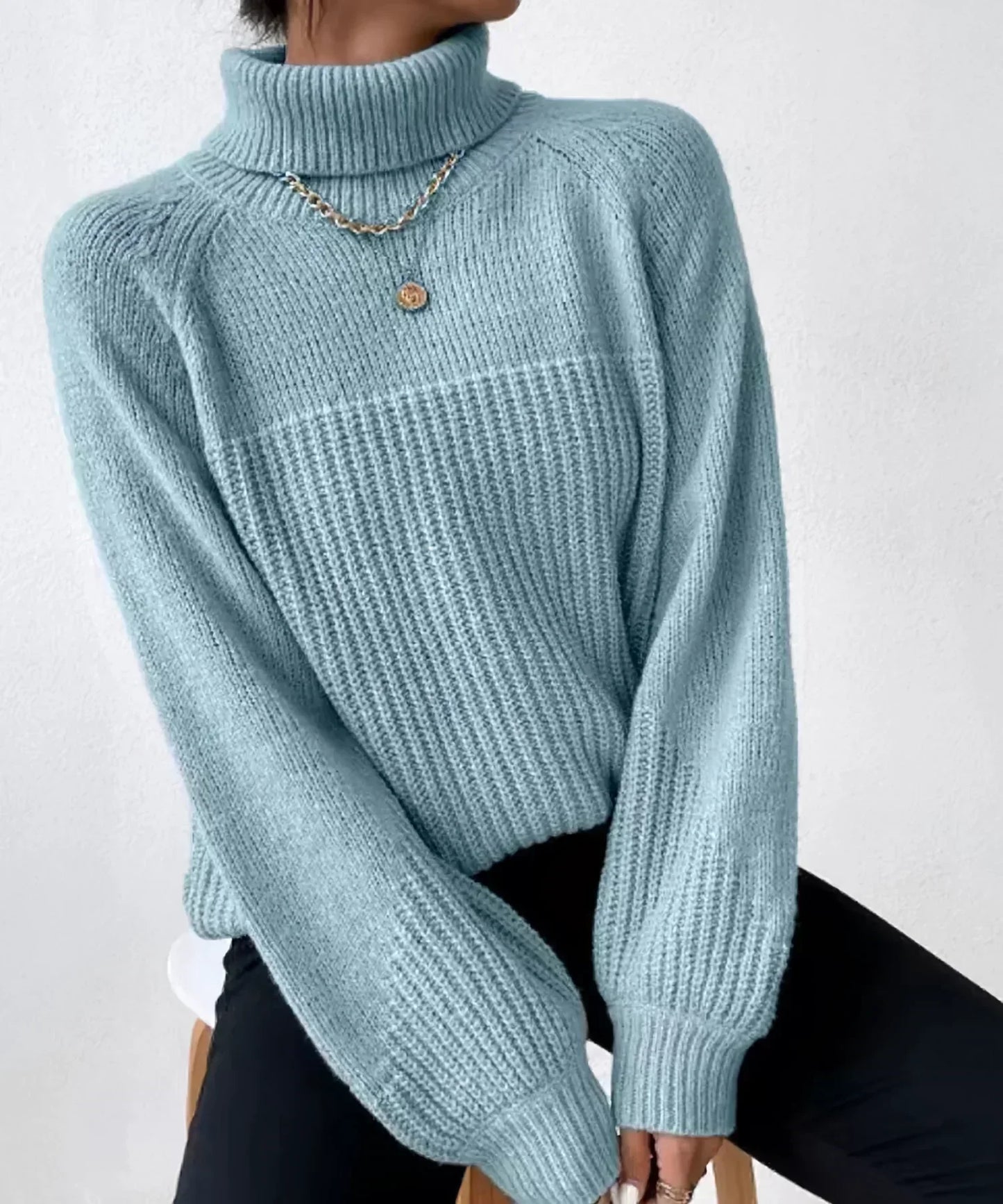 Cherrie | Warmer Strick-Rollkragenpullover