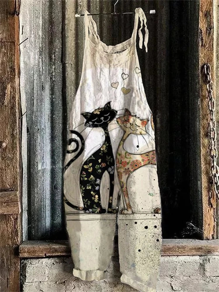 Aferdita | Eleganter ärmelloser Jumpsuit