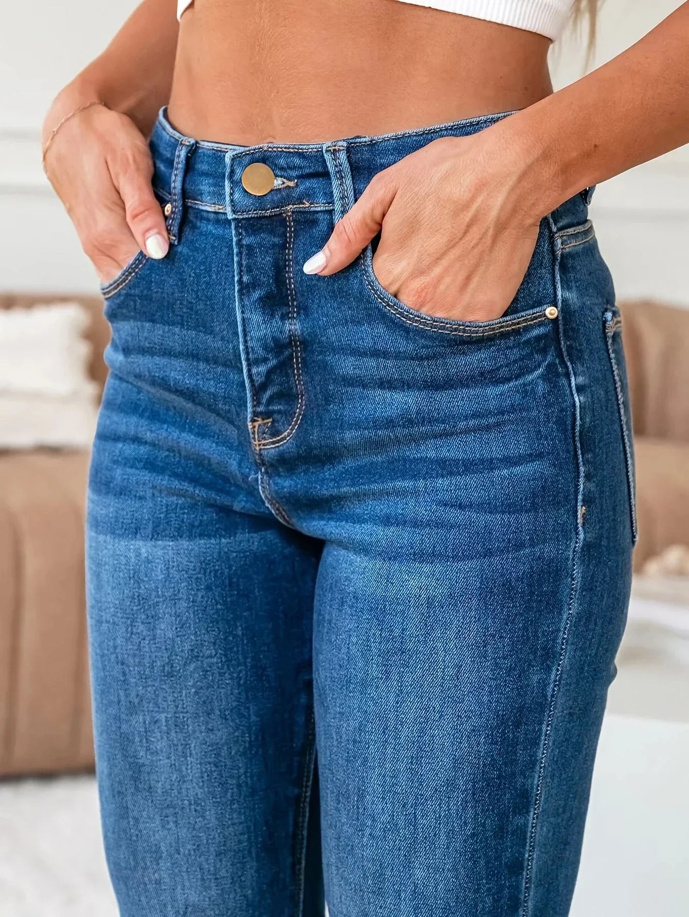 Saro | Stretch Denim-Hose