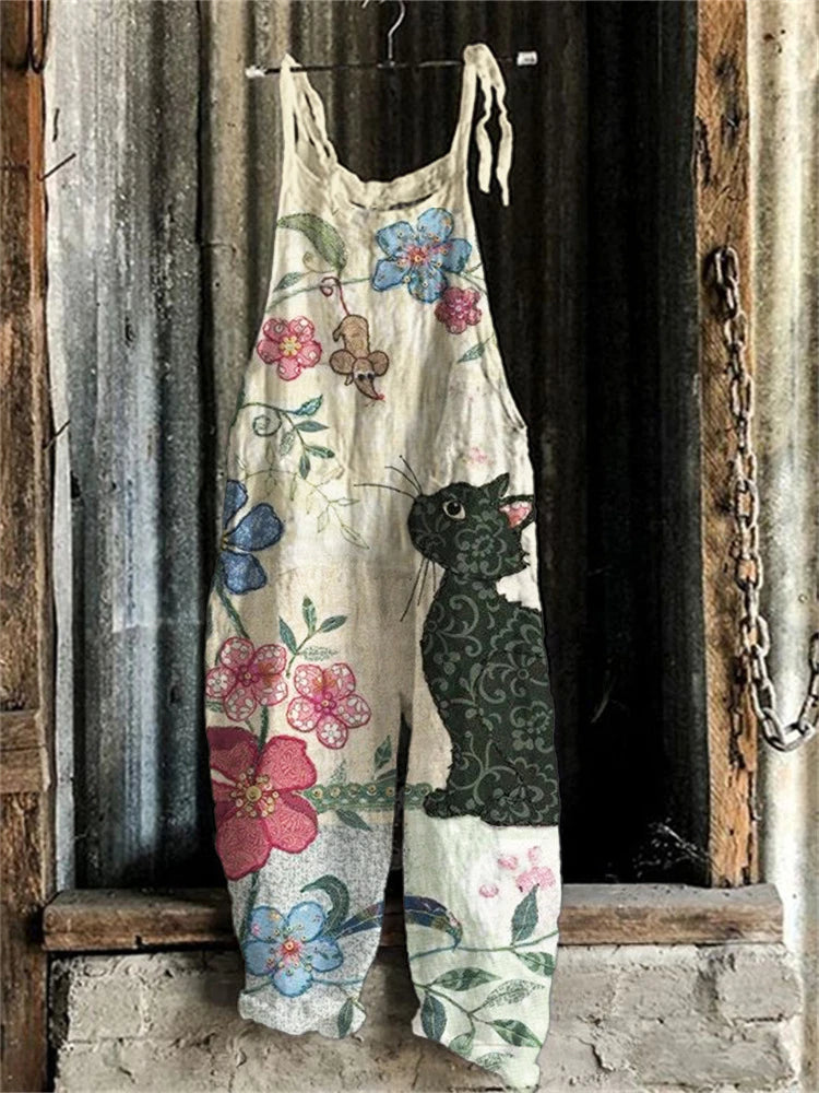 Aferdita | Eleganter ärmelloser Jumpsuit