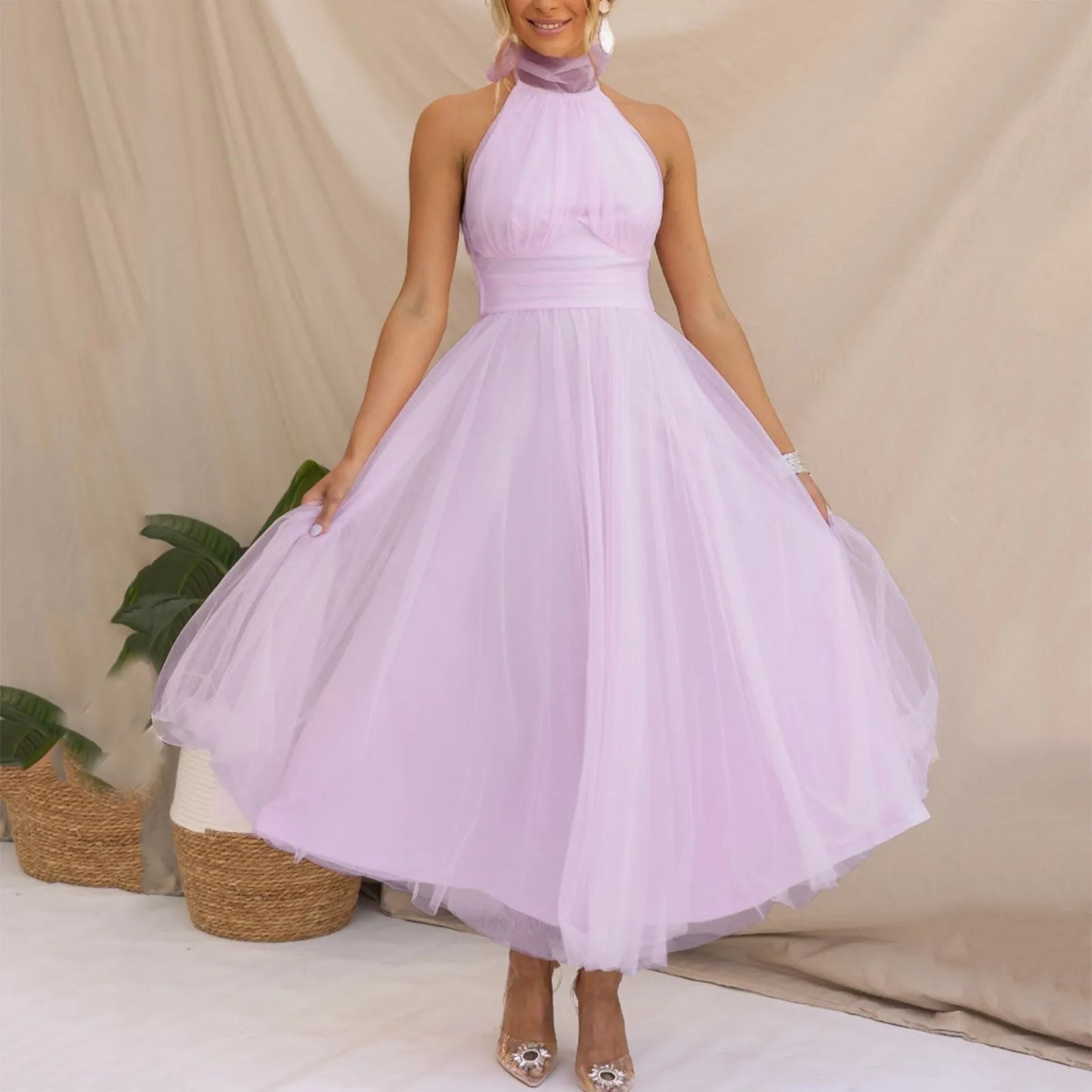 Jovie | Zeitloses, elegantes ärmelloses Kleid