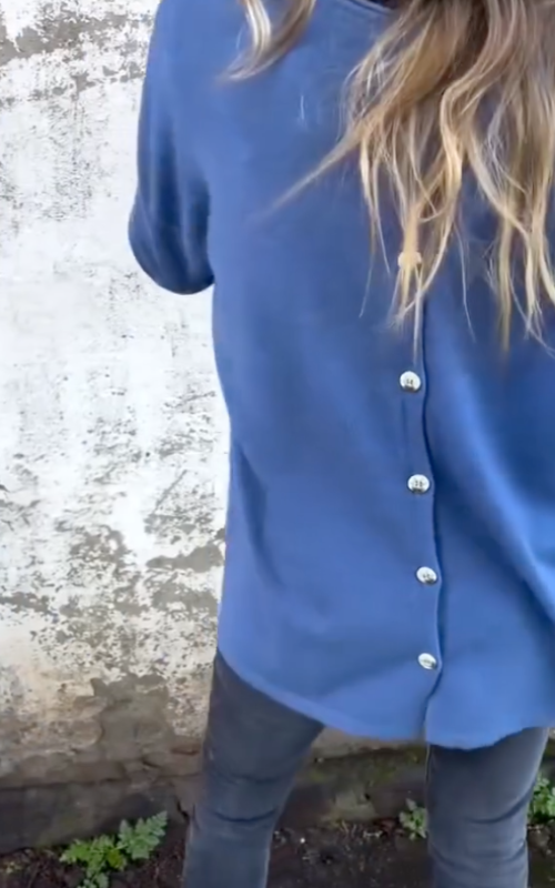 Gia™ | Bequemer Langärmeliger Pullover für Alltag und Freizeit