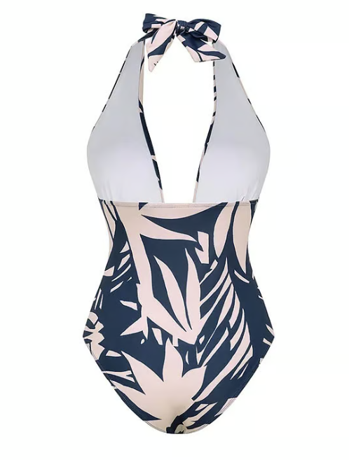 Tate | Halter-Badeanzug und Maxirock-Set