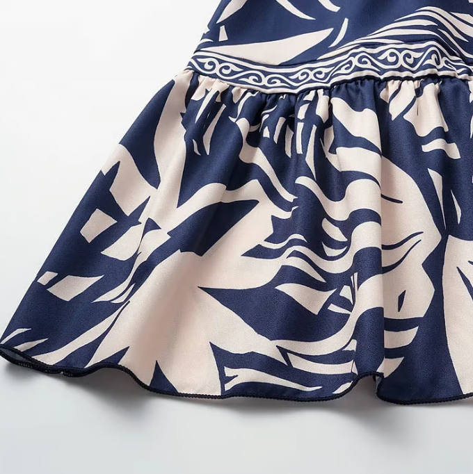 Tate | Halter-Badeanzug und Maxirock-Set