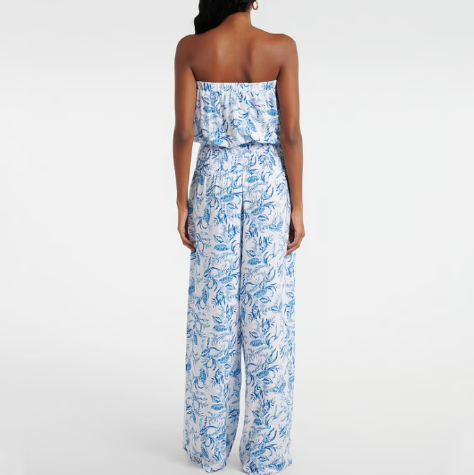 Rora | Set aus Kleid, Jumpsuit, Badeanzug und Rock mit passendem Druck