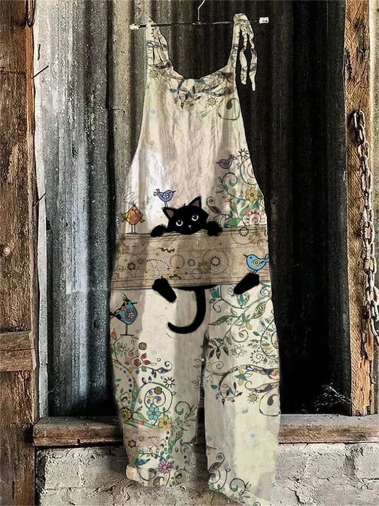 Aferdita | Eleganter ärmelloser Jumpsuit