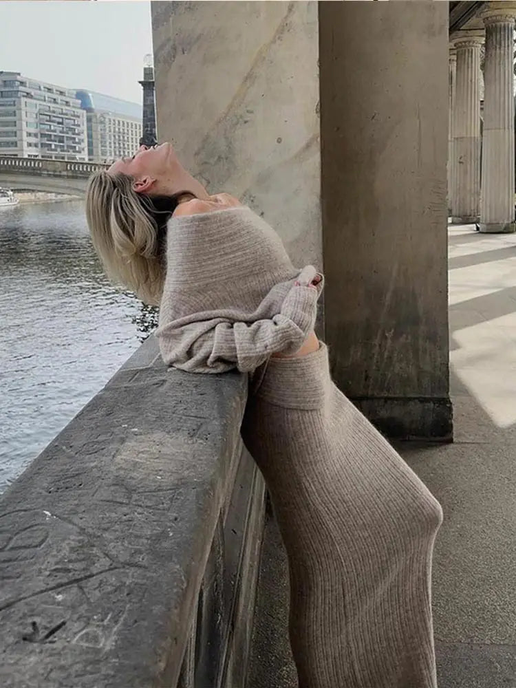 Fiona™ | Gestricktes Zweiteiler-Set