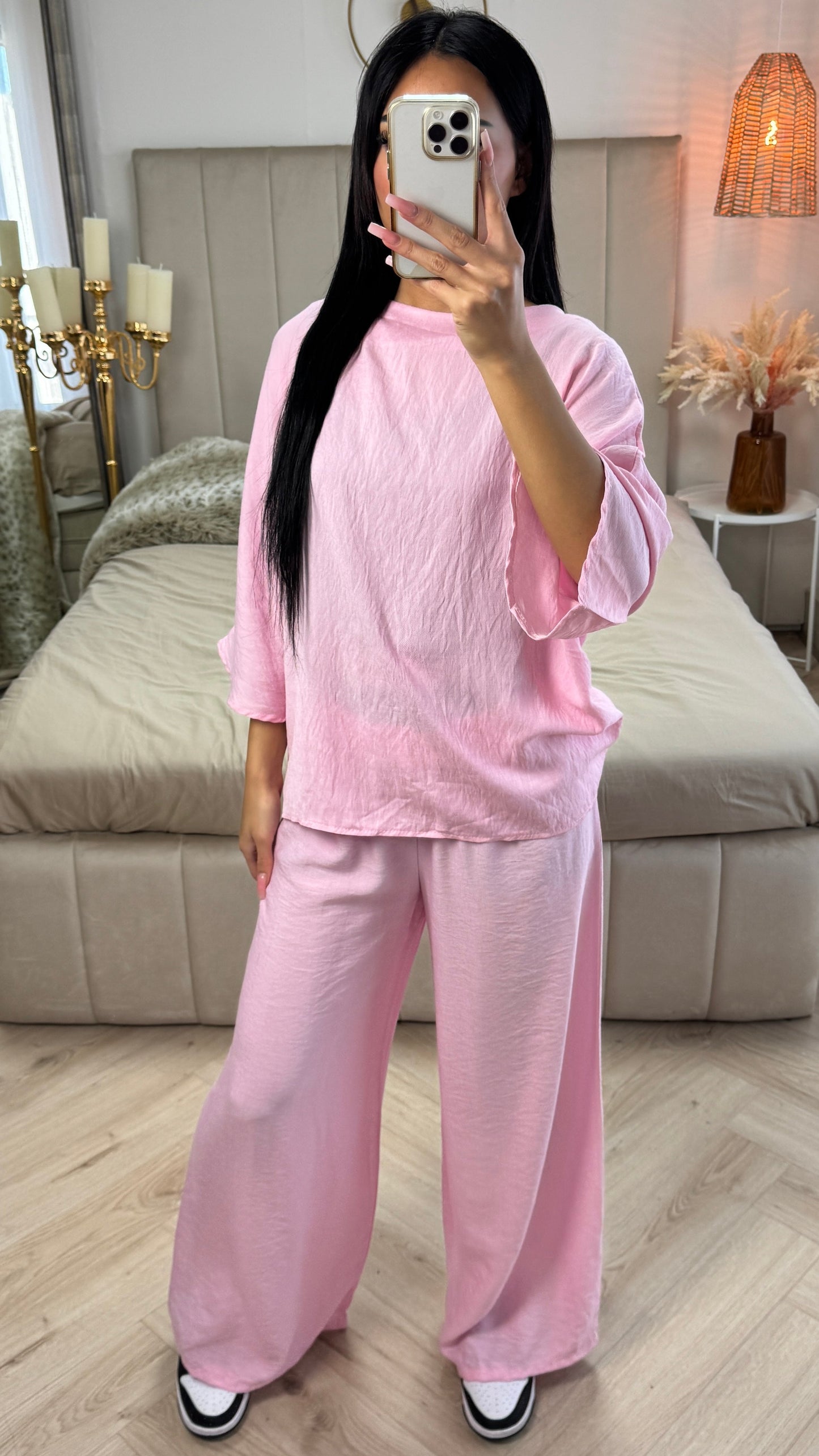 Rossi | Weite Hosen und Oberteil mit weiten Ärmeln