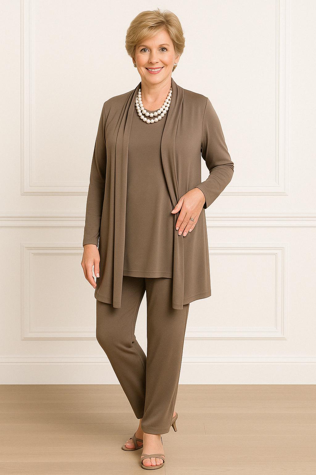 Sosy | Strickjacke, Strick & Strumpfhosen-Set