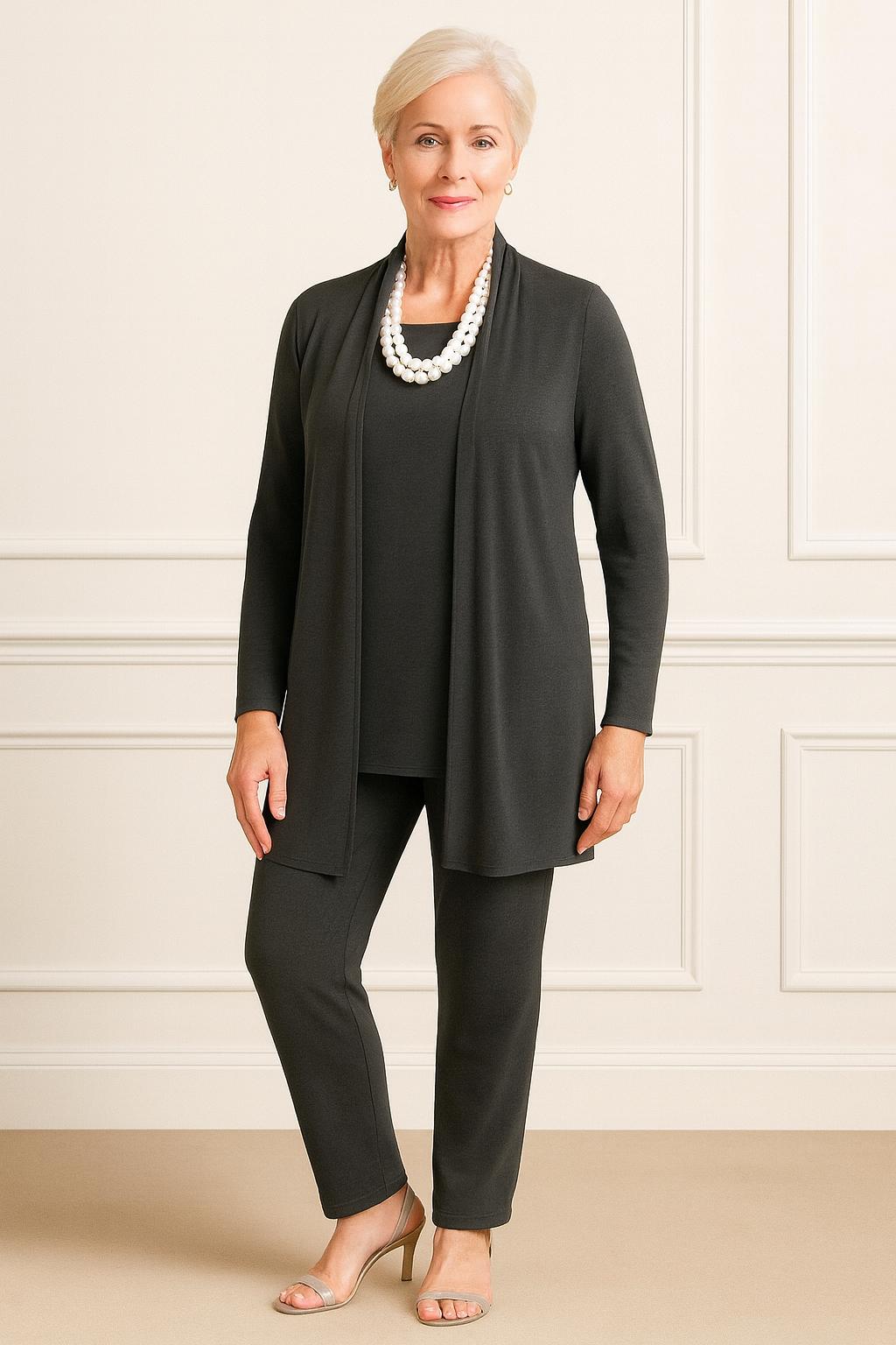 Sosy | Strickjacke, Strick & Strumpfhosen-Set